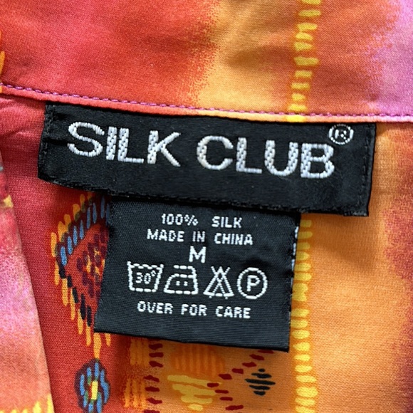 Silk Club Striped camp shirt - Picture 9 of 9